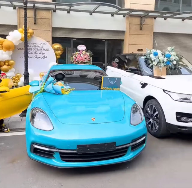 Chiếc siêu xe của Huấn Hoa Hồng tặng vợ trong dịp sinh nhật