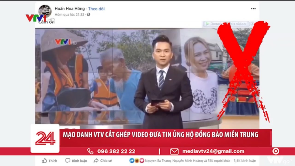 Huấn Hoa Hồng mạo danh VTV như thế nào?