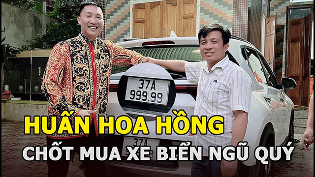 Huấn Hoa Hồng mua xe biển vip nhất Nghệ An có đúng hay không?